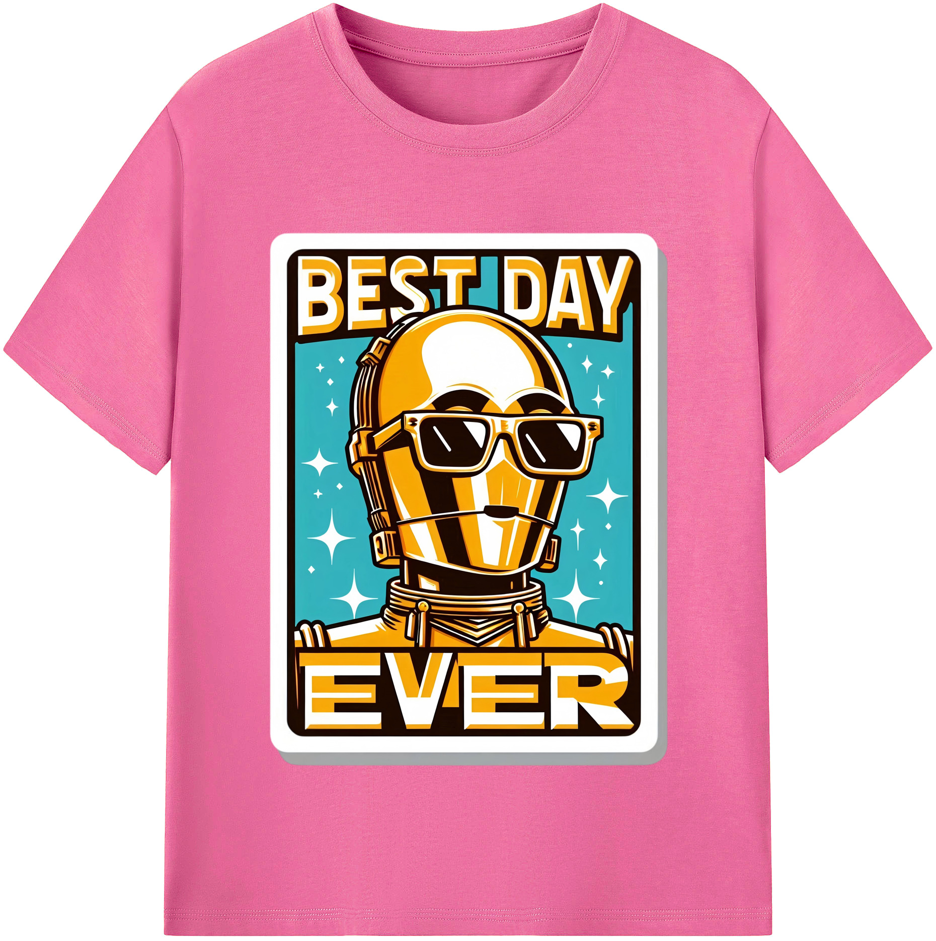 （画像用） スター・ウォーズ Star Wars レディースカジュアルプリントTシャツ（綿100％）